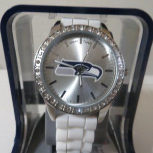 Vintage NFL Game Time Unisex White Wrist watch